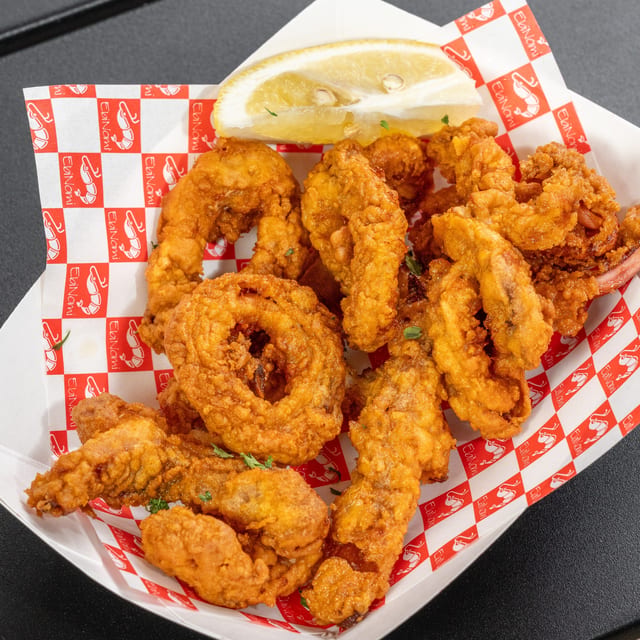 Ika Karaage (Fried Squid).